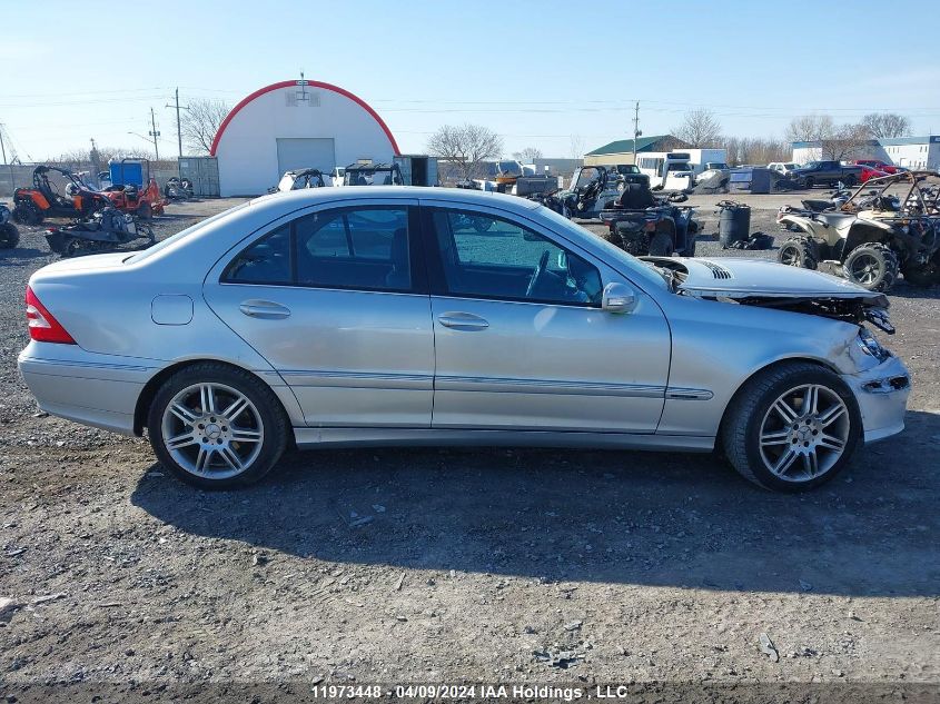 2007 Mercedes-Benz C-Class VIN: WDBRF54H37F901291 Lot: 11973448