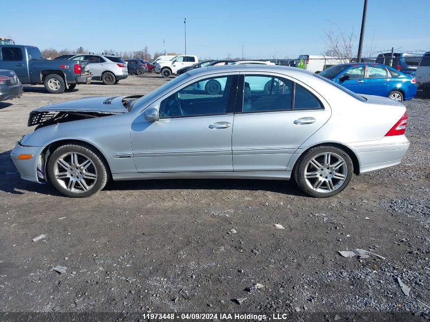 2007 Mercedes-Benz C-Class VIN: WDBRF54H37F901291 Lot: 11973448