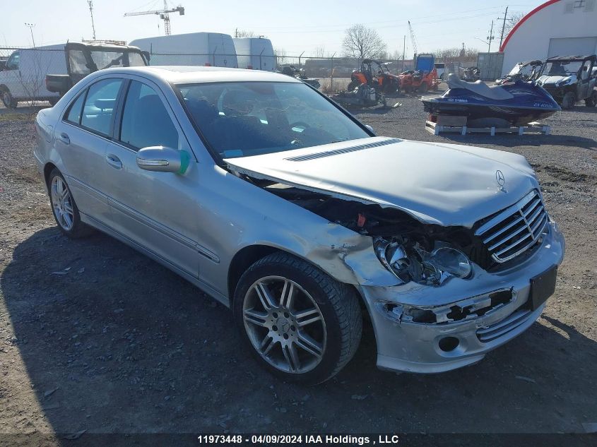 2007 Mercedes-Benz C-Class VIN: WDBRF54H37F901291 Lot: 11973448