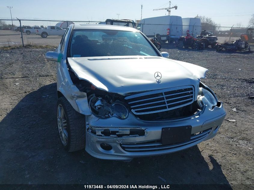 2007 Mercedes-Benz C-Class VIN: WDBRF54H37F901291 Lot: 11973448