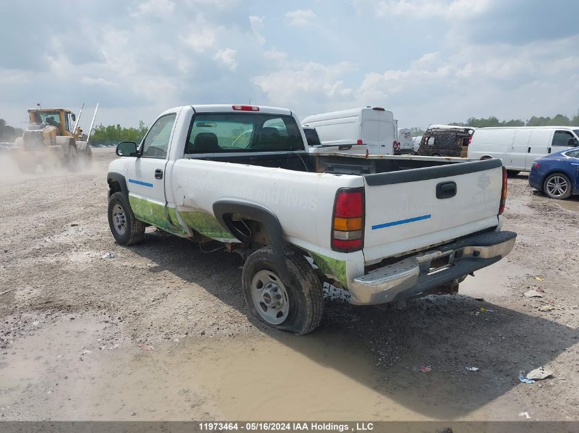 2005 GMC Sierra 2500Hd VIN: 1GTHC24U15E134142 Lot: 11973464