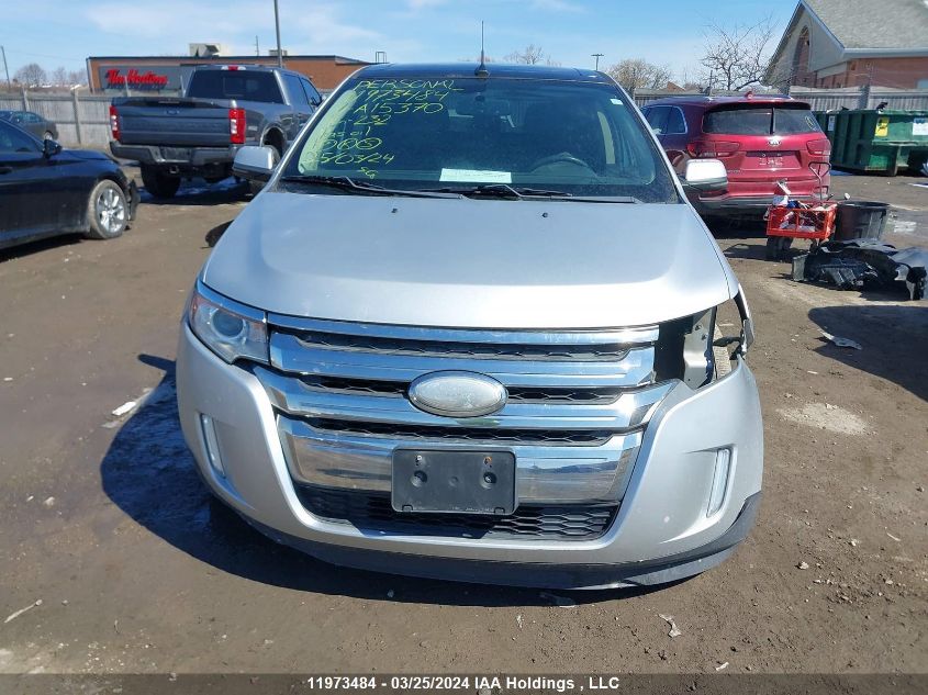 2013 Ford Edge Limited VIN: 2FMDK4KC4DBA15370 Lot: 11973484