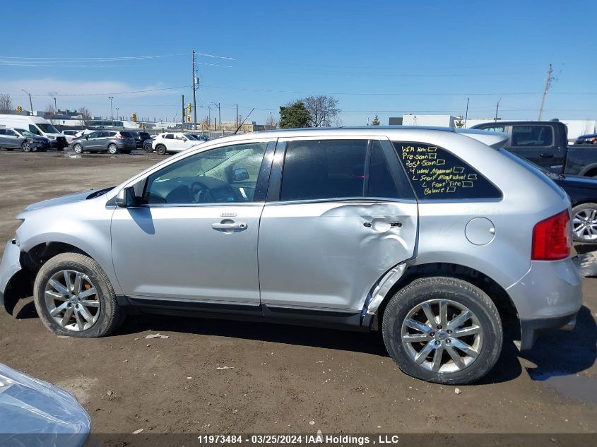 2013 Ford Edge Limited VIN: 2FMDK4KC4DBA15370 Lot: 11973484