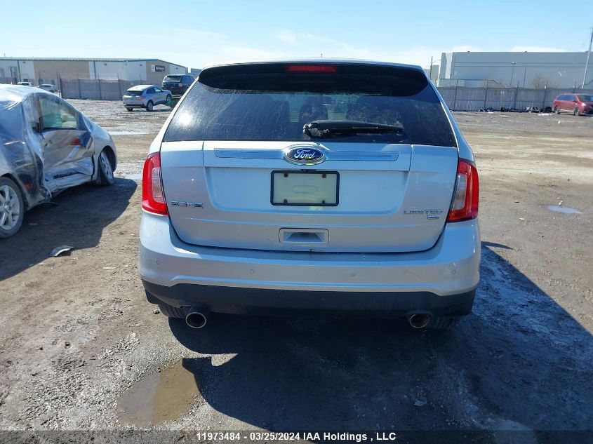 2013 Ford Edge Limited VIN: 2FMDK4KC4DBA15370 Lot: 11973484