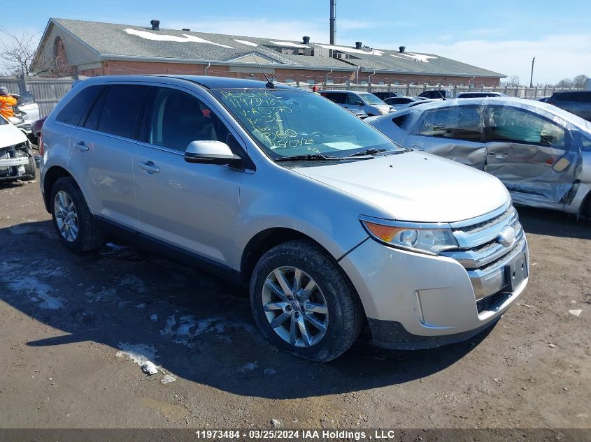 2013 Ford Edge Limited VIN: 2FMDK4KC4DBA15370 Lot: 11973484