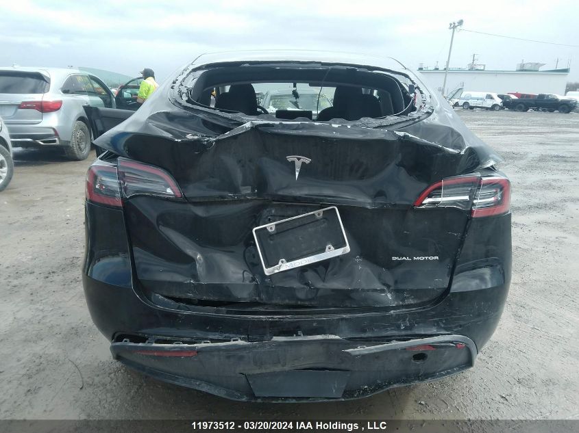 2021 Tesla Model Y VIN: 5YJYGDEE4MF229282 Lot: 11973512