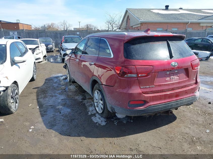 2019 Kia Sorento Lx/S VIN: 5XYPGDA51KG584711 Lot: 11973529