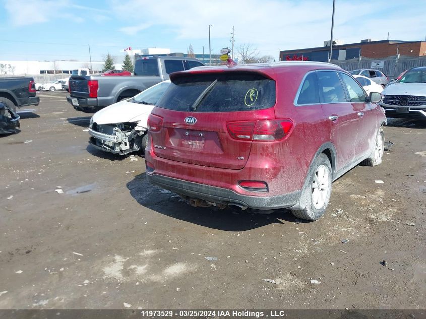 2019 Kia Sorento Lx/S VIN: 5XYPGDA51KG584711 Lot: 11973529