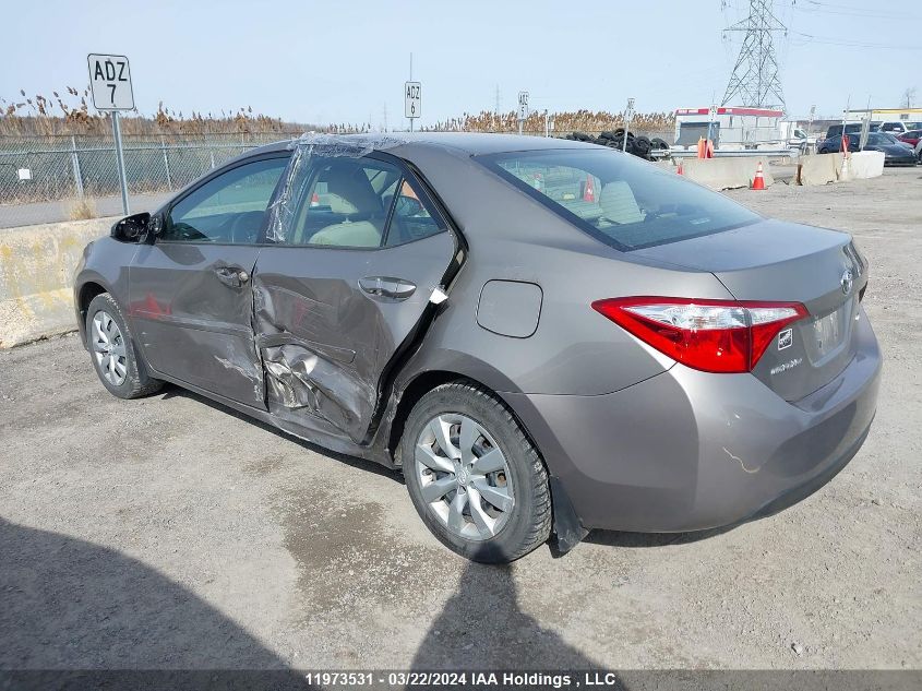 2016 Toyota Corolla L/Le/Le Pls/Prm/S/S Pls VIN: 2T1BURHE3GC533123 Lot: 39242822