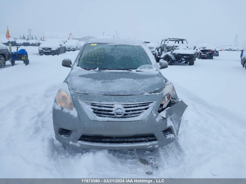 2012 Nissan Versa 1.6 Sv VIN: 3N1CN7AP7CL838572 Lot: 11973580