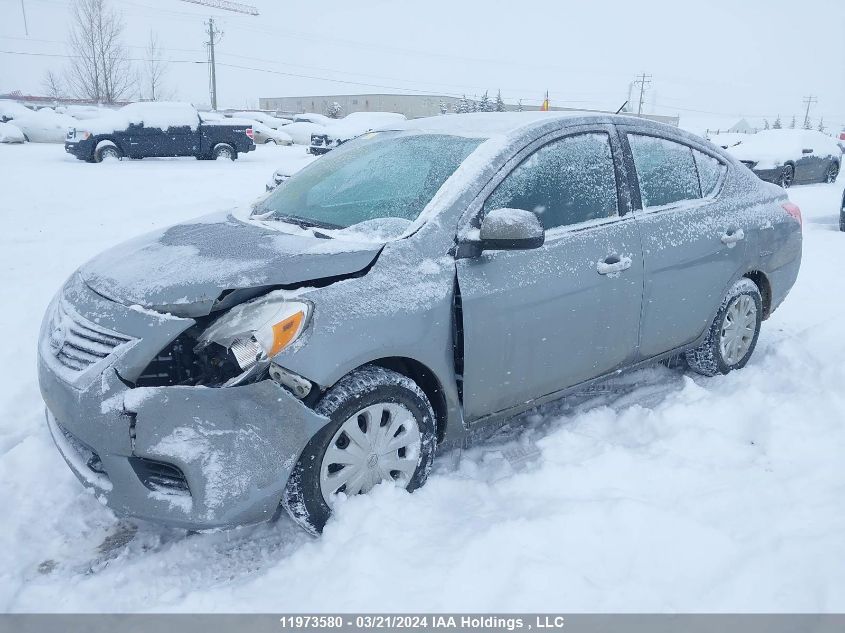 2012 Nissan Versa 1.6 Sv VIN: 3N1CN7AP7CL838572 Lot: 11973580