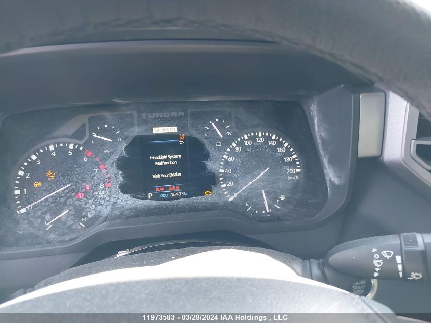 2023 Toyota Tundra Limited VIN: 5TFJA5DB9PX071466 Lot: 11973583