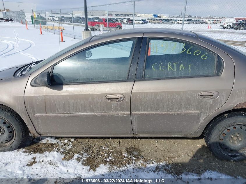 2002 Chrysler Neon VIN: 1C3ES46C02D540120 Lot: 11973606