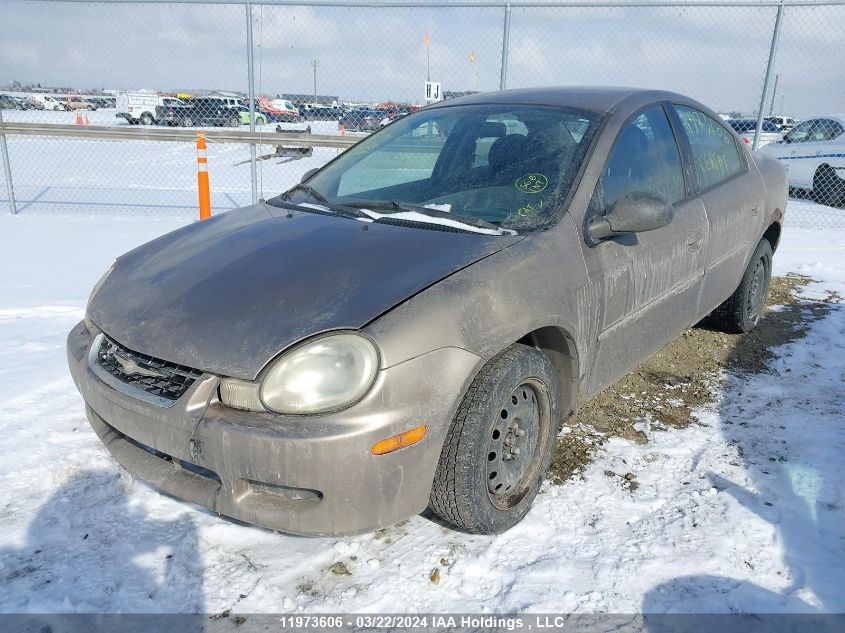 2002 Chrysler Neon VIN: 1C3ES46C02D540120 Lot: 11973606