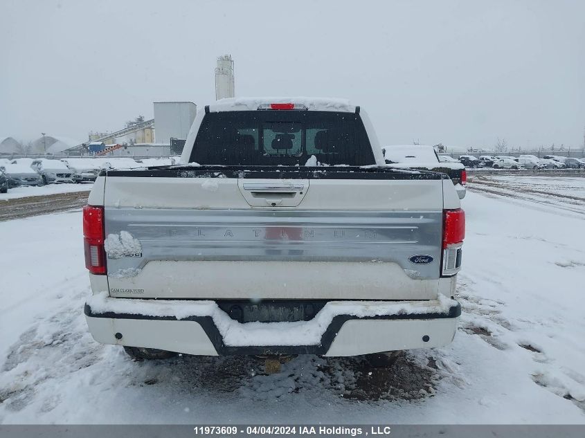 2019 Ford F150 Supercrew VIN: 1FTFW1E16KFB40263 Lot: 11973609