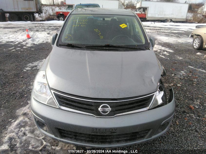 2011 Nissan Versa S/Sl VIN: 3N1BC1CP2BL497480 Lot: 39241426