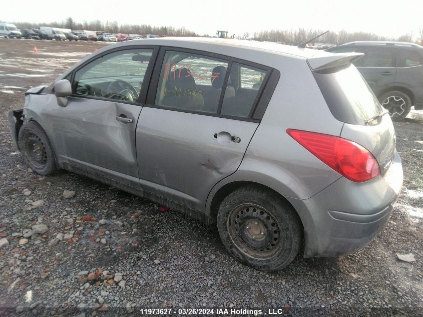 2011 Nissan Versa S/Sl VIN: 3N1BC1CP2BL497480 Lot: 39241426