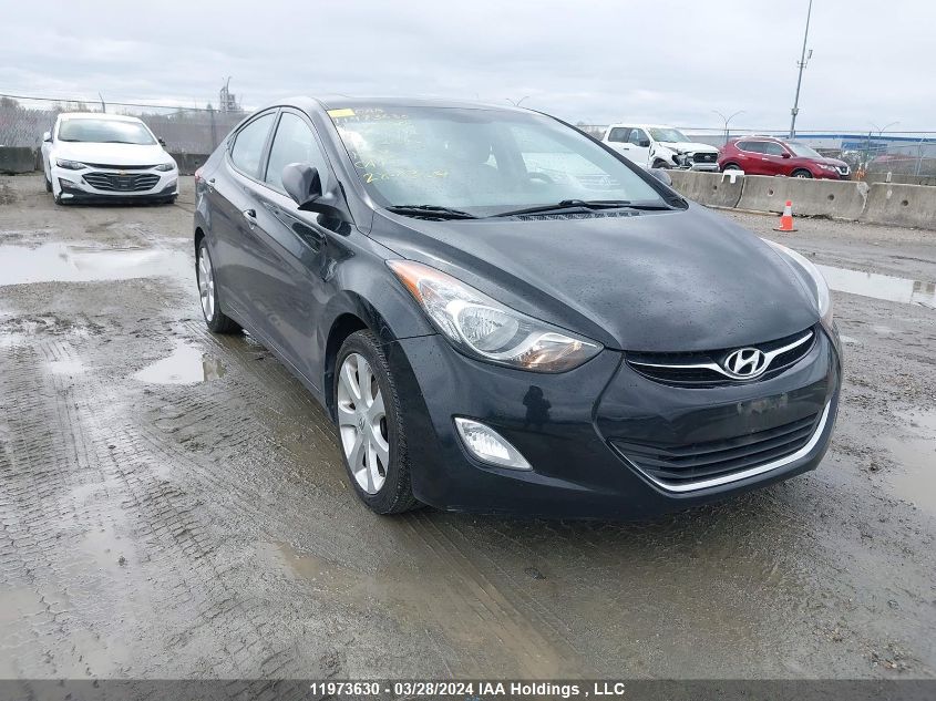 2013 Hyundai Elantra Gls/Limited VIN: 5NPDH4AE3DH271316 Lot: 11973630