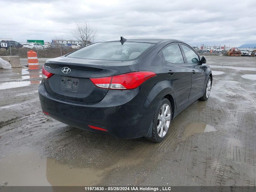 2013 Hyundai Elantra Gls/Limited VIN: 5NPDH4AE3DH271316 Lot: 11973630