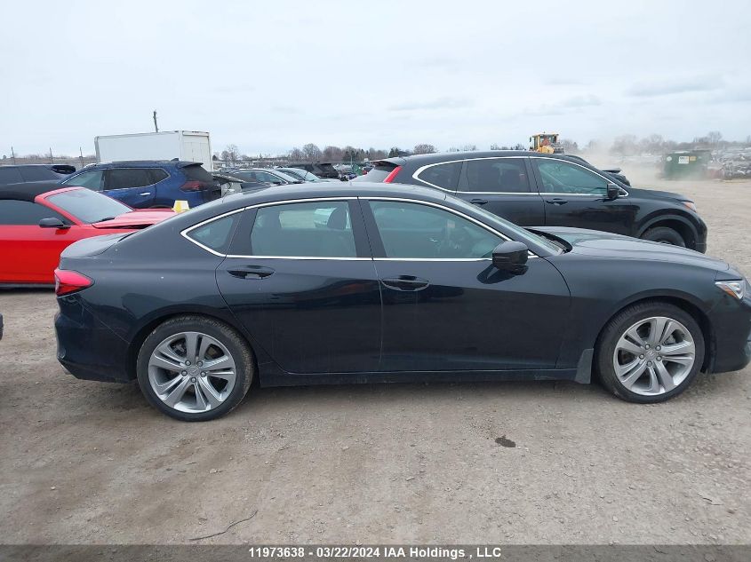 2021 Acura Tlx Technology VIN: 19UUB6F4XMA801738 Lot: 11973638