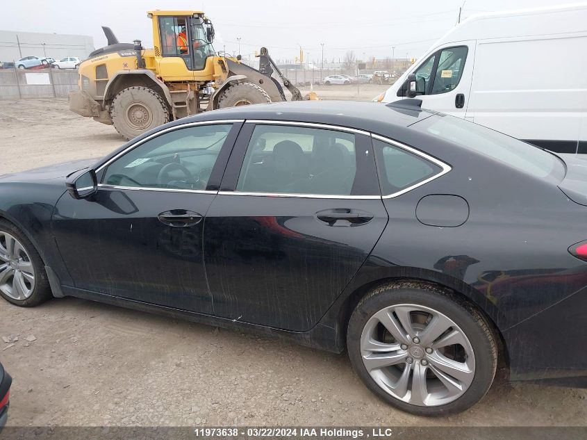 2021 Acura Tlx Technology VIN: 19UUB6F4XMA801738 Lot: 11973638