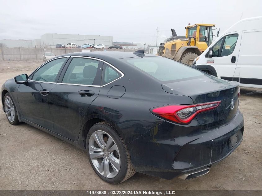 2021 Acura Tlx Technology VIN: 19UUB6F4XMA801738 Lot: 11973638