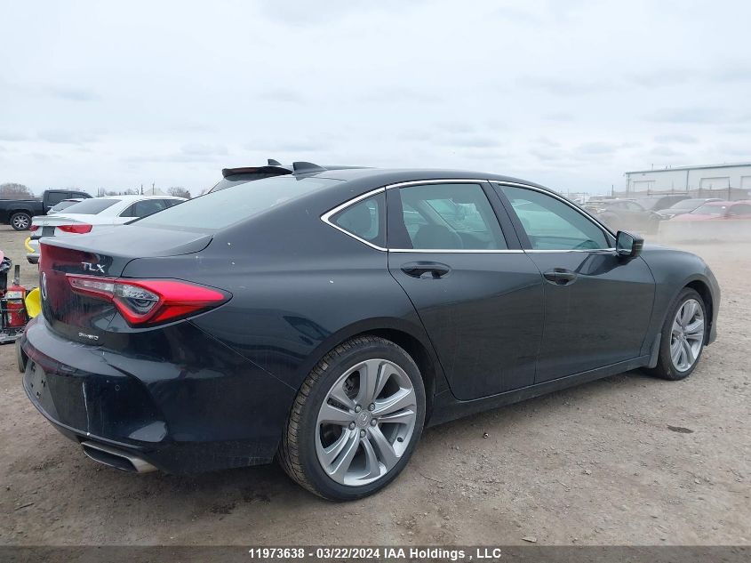 2021 Acura Tlx Technology VIN: 19UUB6F4XMA801738 Lot: 11973638