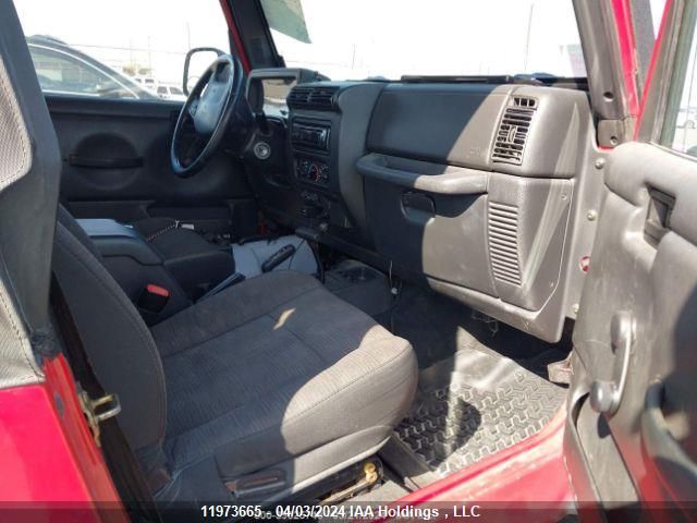 2003 Jeep Tj VIN: 1J4FA49SX3P319785 Lot: 11973665