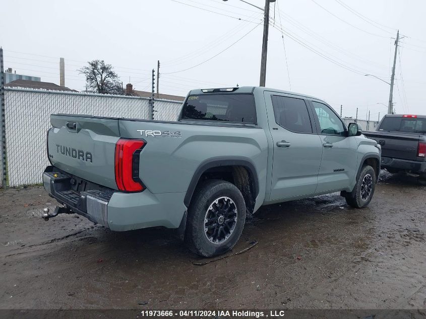 2022 Toyota Tundra Crewmax Sr/Crewmax Sr5 VIN: 5TFLA5DB5NX033349 Lot: 11973666