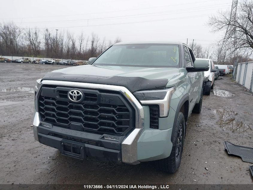 2022 Toyota Tundra Crewmax Sr/Crewmax Sr5 VIN: 5TFLA5DB5NX033349 Lot: 11973666