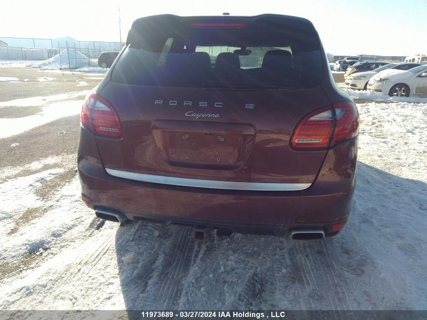 2013 Porsche Cayenne VIN: WP1AF2A25DLA35571 Lot: 11973689