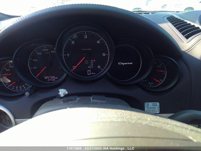 2013 Porsche Cayenne VIN: WP1AF2A25DLA35571 Lot: 11973689