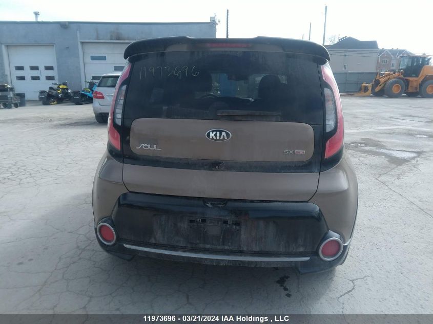 2016 Kia Soul VIN: KNDJX3A55G7252226 Lot: 11973696