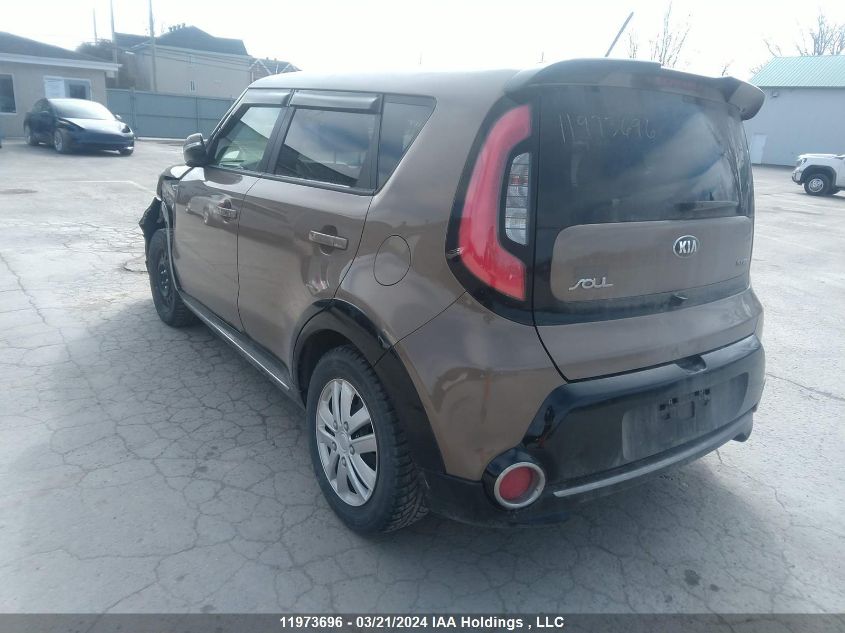 2016 Kia Soul VIN: KNDJX3A55G7252226 Lot: 11973696