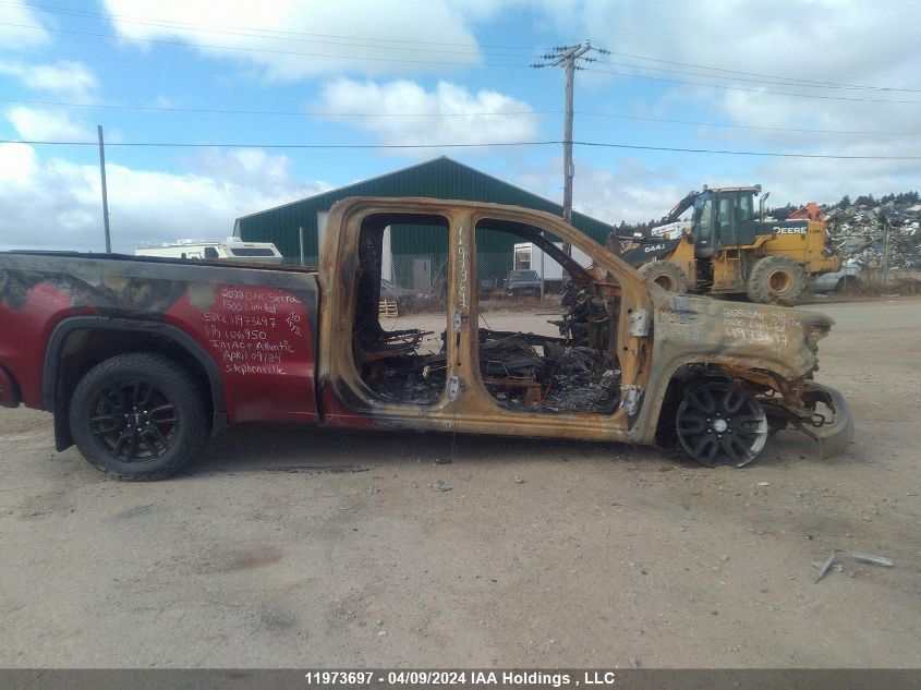 2022 GMC Sierra 1500 Limited VIN: 1GTR9CED2NZ106950 Lot: 11973697