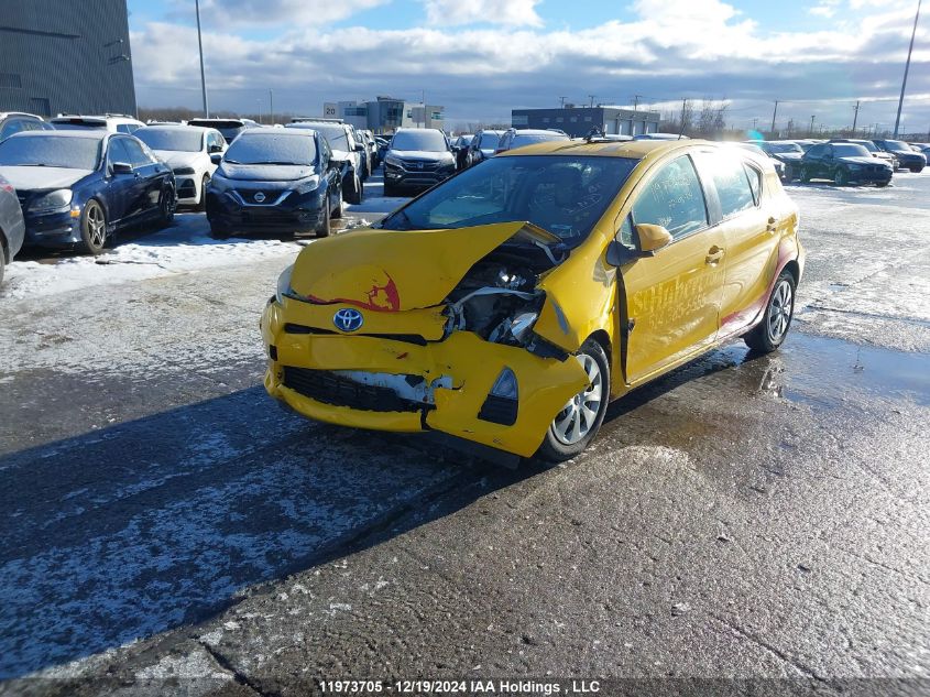 2013 Toyota Prius C VIN: JTDKDTB39D1532093 Lot: 11973705