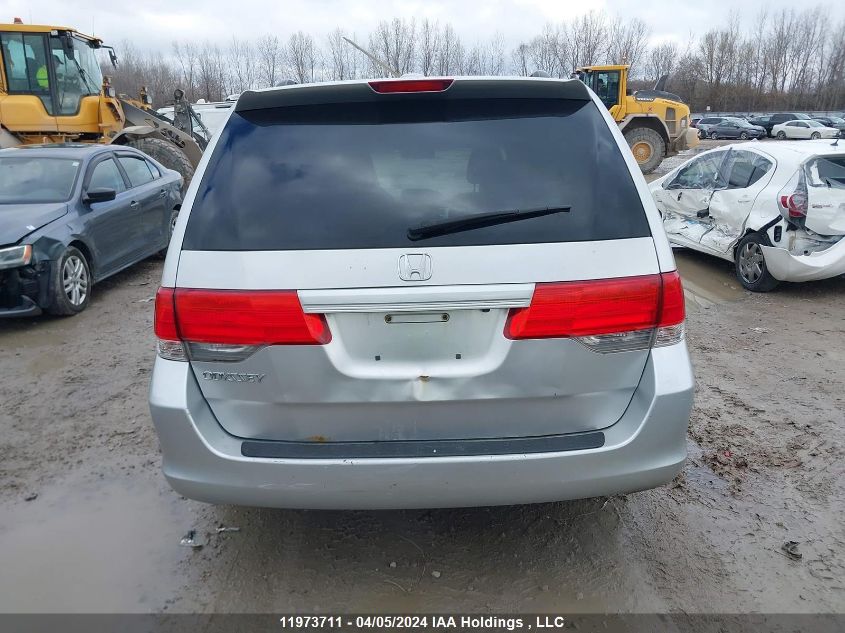 2010 Honda Odyssey Exl VIN: 5FNRL3H65AB502384 Lot: 11973711