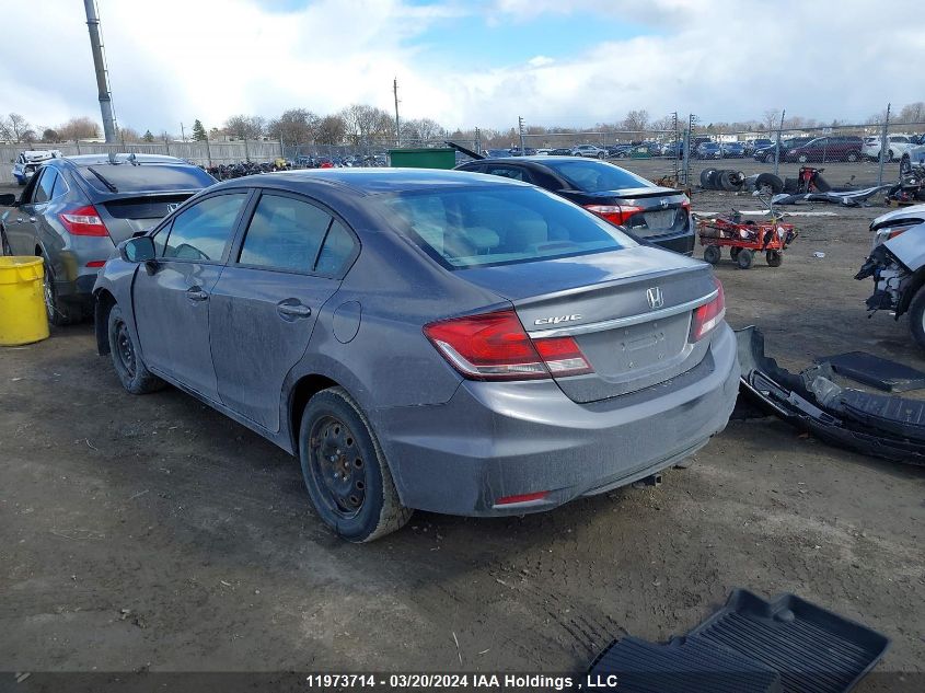 2014 Honda Civic Sedan VIN: 2HGFB2E49EH026984 Lot: 11973714