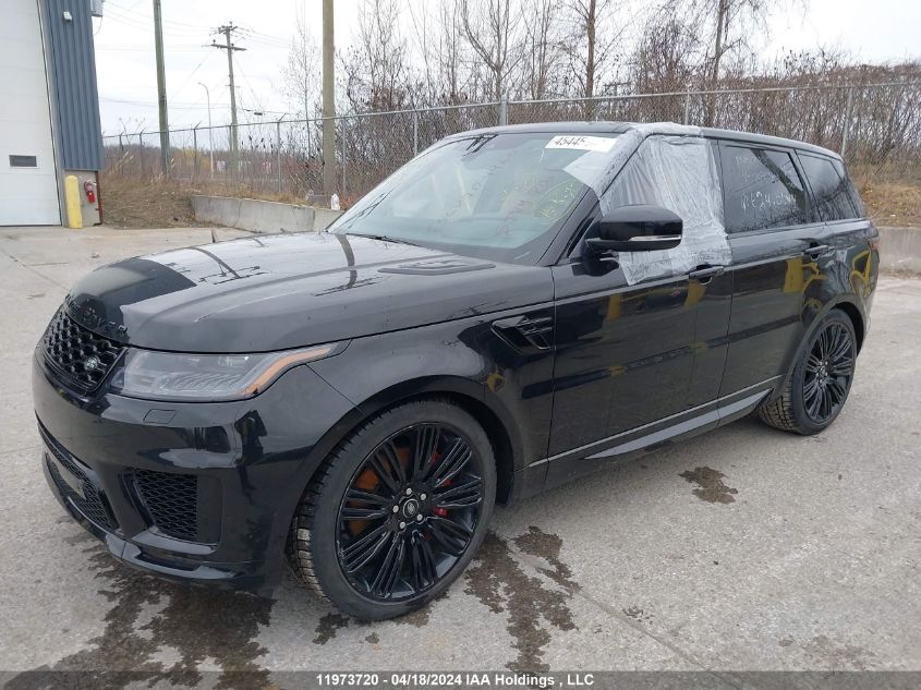 2022 Land Rover Range Rover Sport VIN: SALWR2SE7NA207984 Lot: 11973720