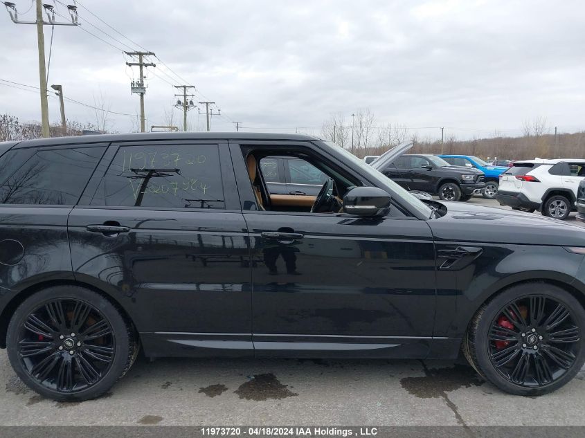 2022 Land Rover Range Rover Sport VIN: SALWR2SE7NA207984 Lot: 11973720