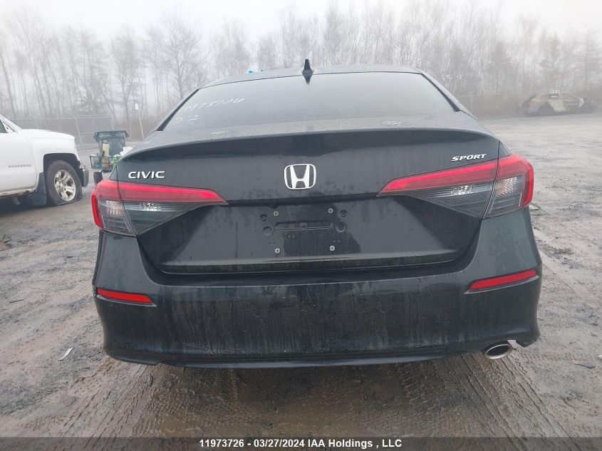 2022 Honda Civic Sedan VIN: 2HGFE2F54NH120270 Lot: 11973726