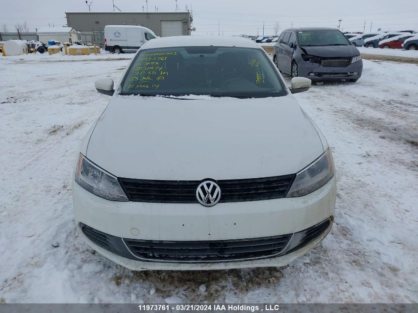 2011 Volkswagen Jetta Sedan VIN: 3VWDK7AJ5BM311674 Lot: 50161944