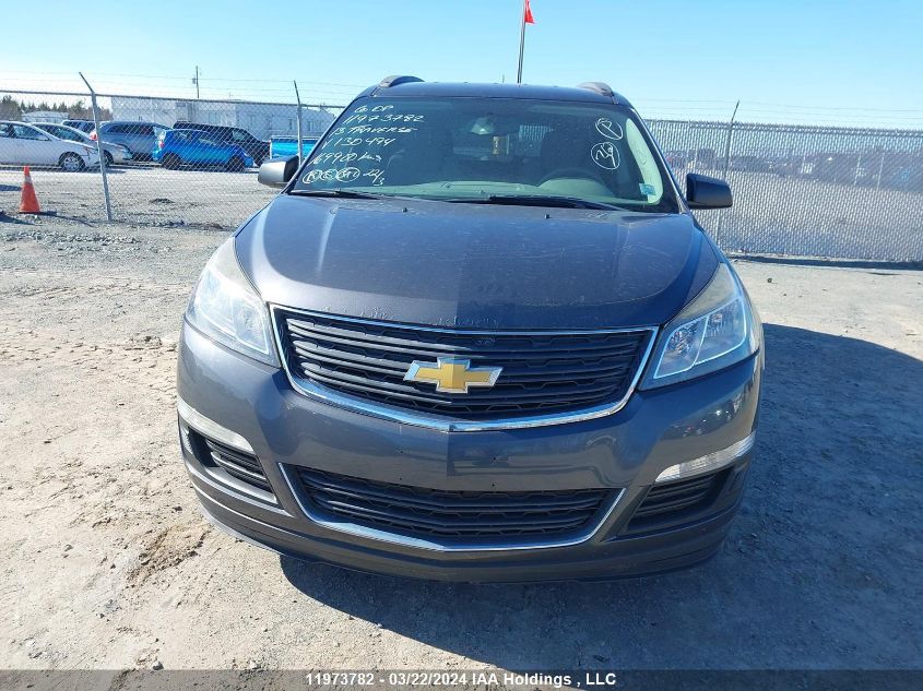 2013 Chevrolet Traverse VIN: 1GNKRFKD7DJ130494 Lot: 39219467