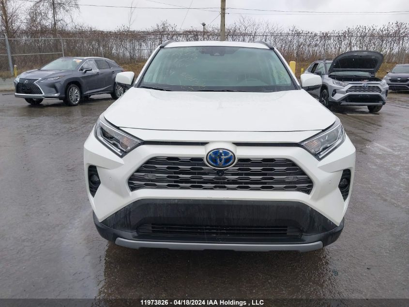 2020 Toyota Rav4 Hybrid Limited VIN: 2T3DWRFV2LW049708 Lot: 11973826