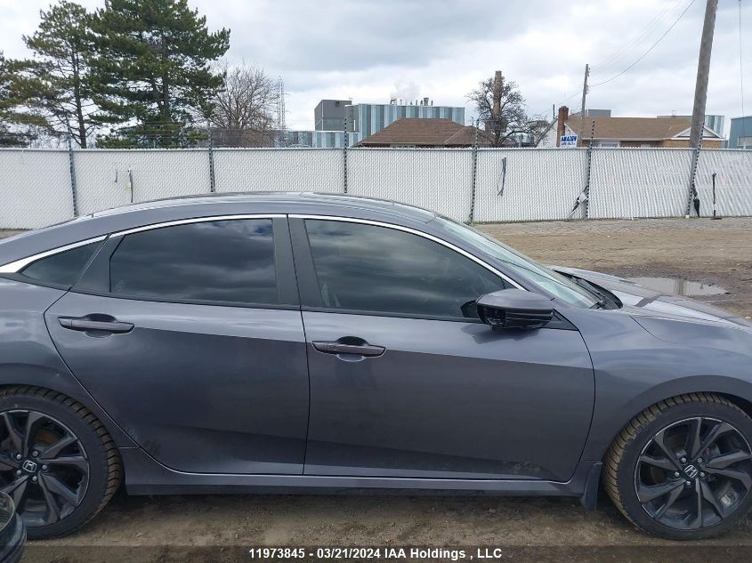 2019 Honda Civic Sport VIN: 2HGFC2F81KH025533 Lot: 11973845