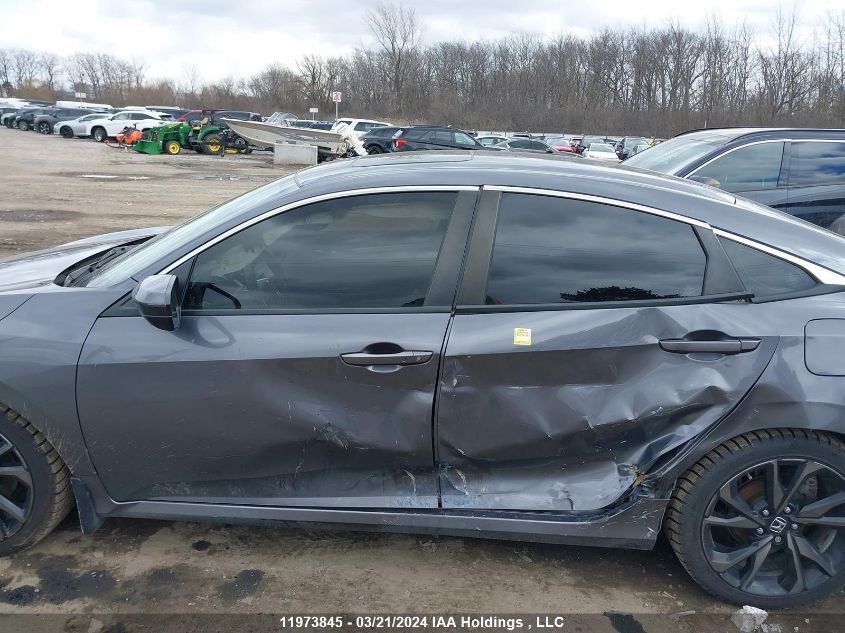 2019 Honda Civic Sport VIN: 2HGFC2F81KH025533 Lot: 11973845