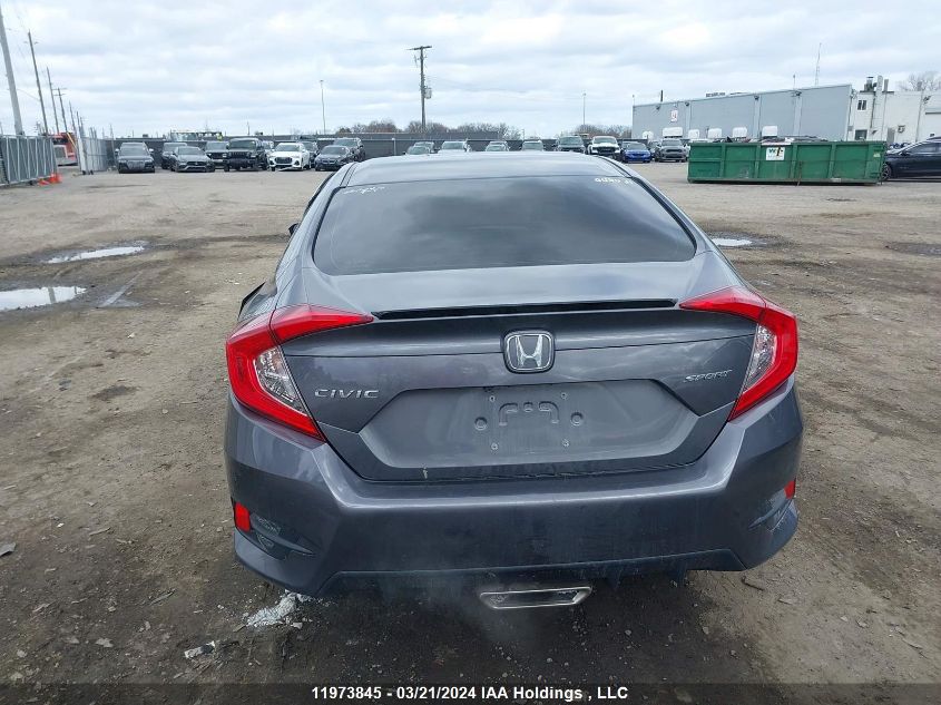 2019 Honda Civic Sport VIN: 2HGFC2F81KH025533 Lot: 11973845