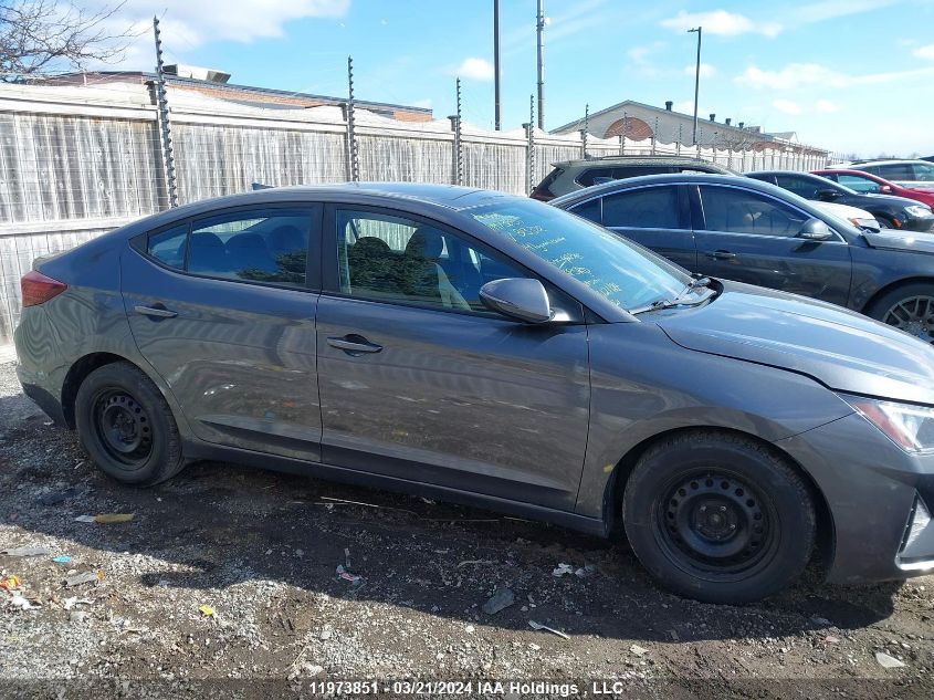 2019 Hyundai Elantra Preferred VIN: KMHD84LF1KU813372 Lot: 11973851