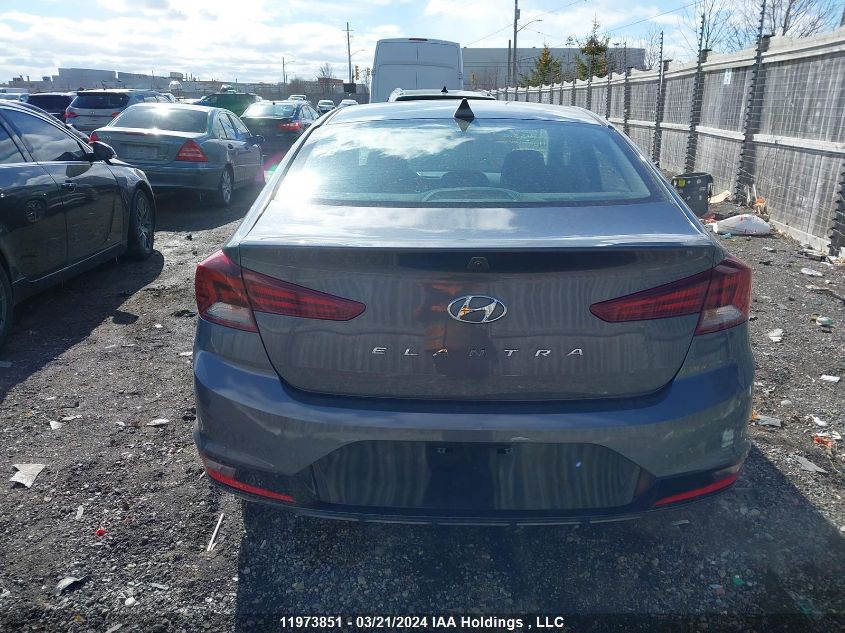 2019 Hyundai Elantra Preferred VIN: KMHD84LF1KU813372 Lot: 11973851
