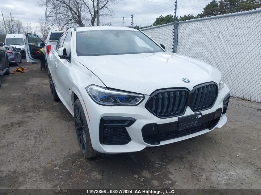 2023 BMW X6 VIN: 5UXCY6C08P9R30141 Lot: 11973856